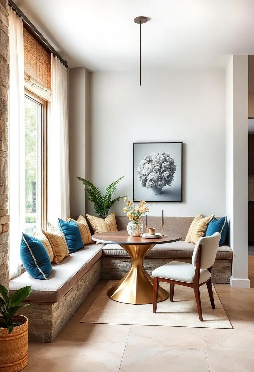 Embrace the Corner: Transform an unused corner into⁢ a cozy nook with‌ built-in ‌seating, complete with cushions and⁣ a small table for intimate meals