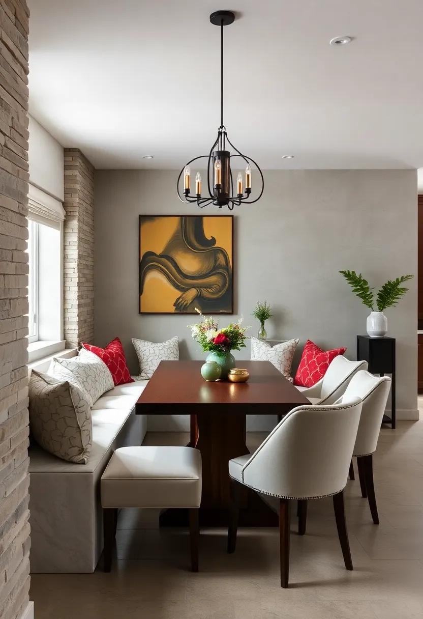 personal Touch: ⁣Adorn built-in benches with ⁢custom cushions and pillows that reflect your personal style ⁤and add‌ layers of comfort