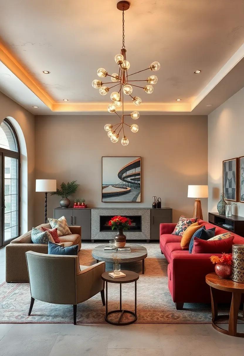 Mirrored ⁣Fixtures: Use mirrored lighting fixtures to reflect light and colors, adding depth and an⁣ air of sophistication ⁢to your eclectic space