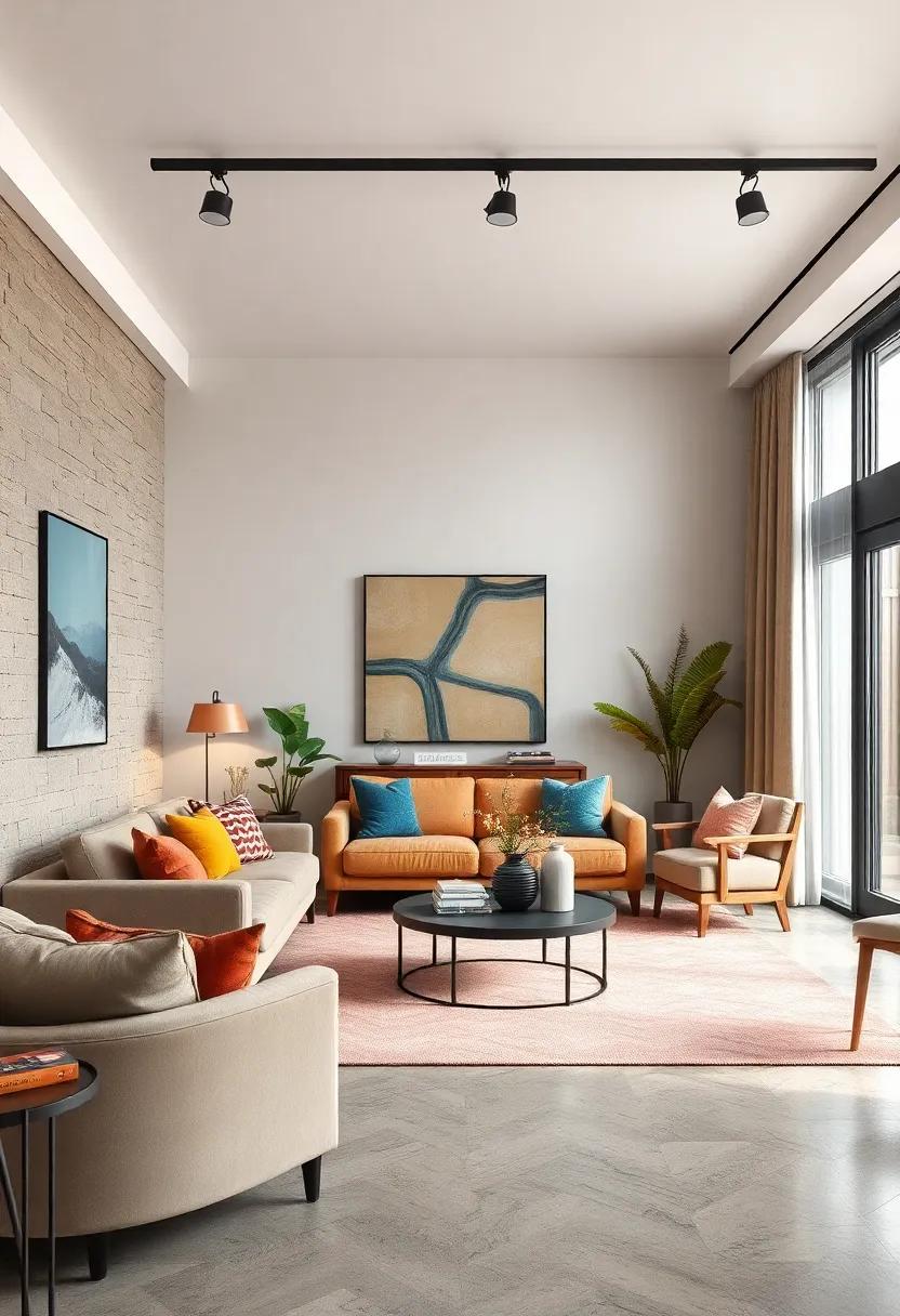 Minimalist Track Lighting: Incorporate ‌track lighting that provides ‍flexible illumination while maintaining a clean and‍ uncluttered ​aesthetic