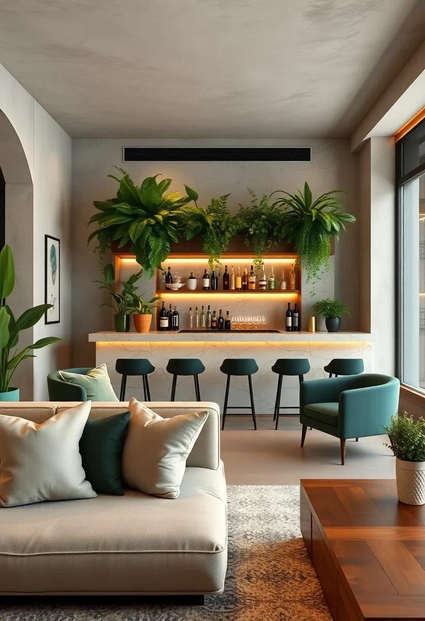 Bold ‌and Bright: Delve ‍into vibrant color palettes that ‌energize your living‍ room bar, making‍ it a ⁢focal ⁤point ‌that sparks conversation ⁣during parties