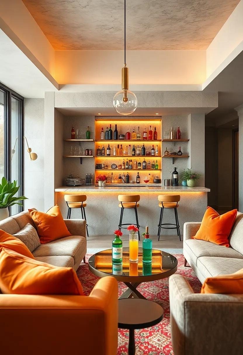 Colorful Cocktails: Get⁤ inspired by bold,colorful barware that adds ‍a playful⁤ twist to your entertaining ​space while​ enhancing your drink presentation