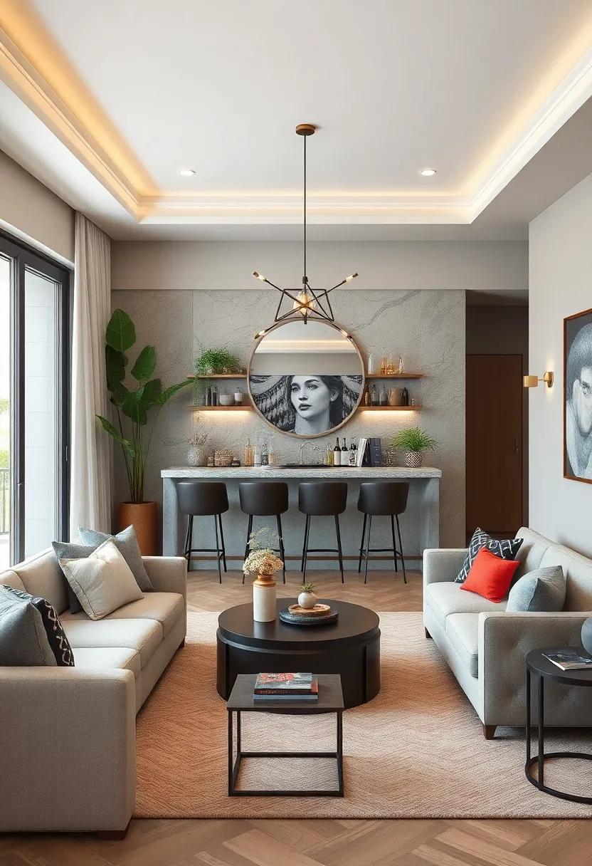 Eclectic Elegance: Explore bar designs⁢ that mix styles⁤ and eras, creating a⁤ unique and inviting space‍ that reflects your personal aesthetic