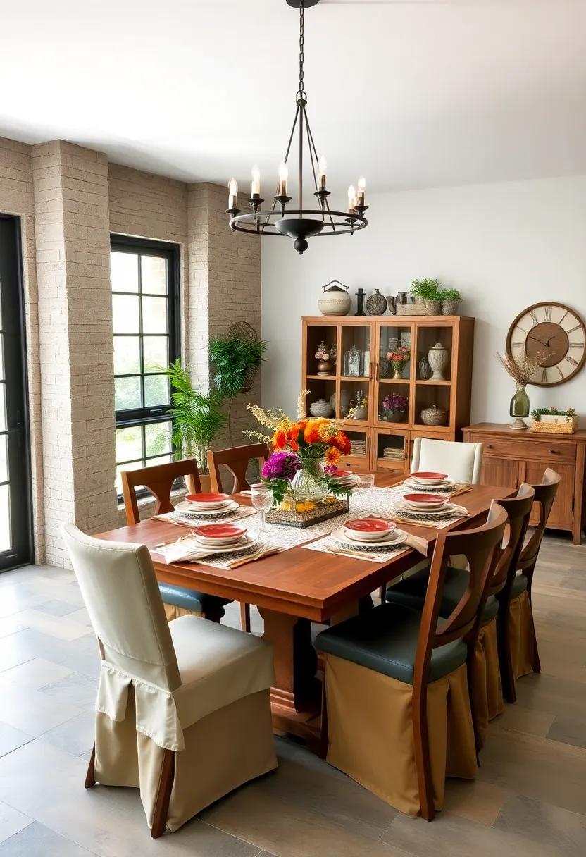 add a⁣ Farm⁢ Table: A large, sturdy farmhouse table serves as ⁣a gathering place, perfect for family meals and entertaining guests
