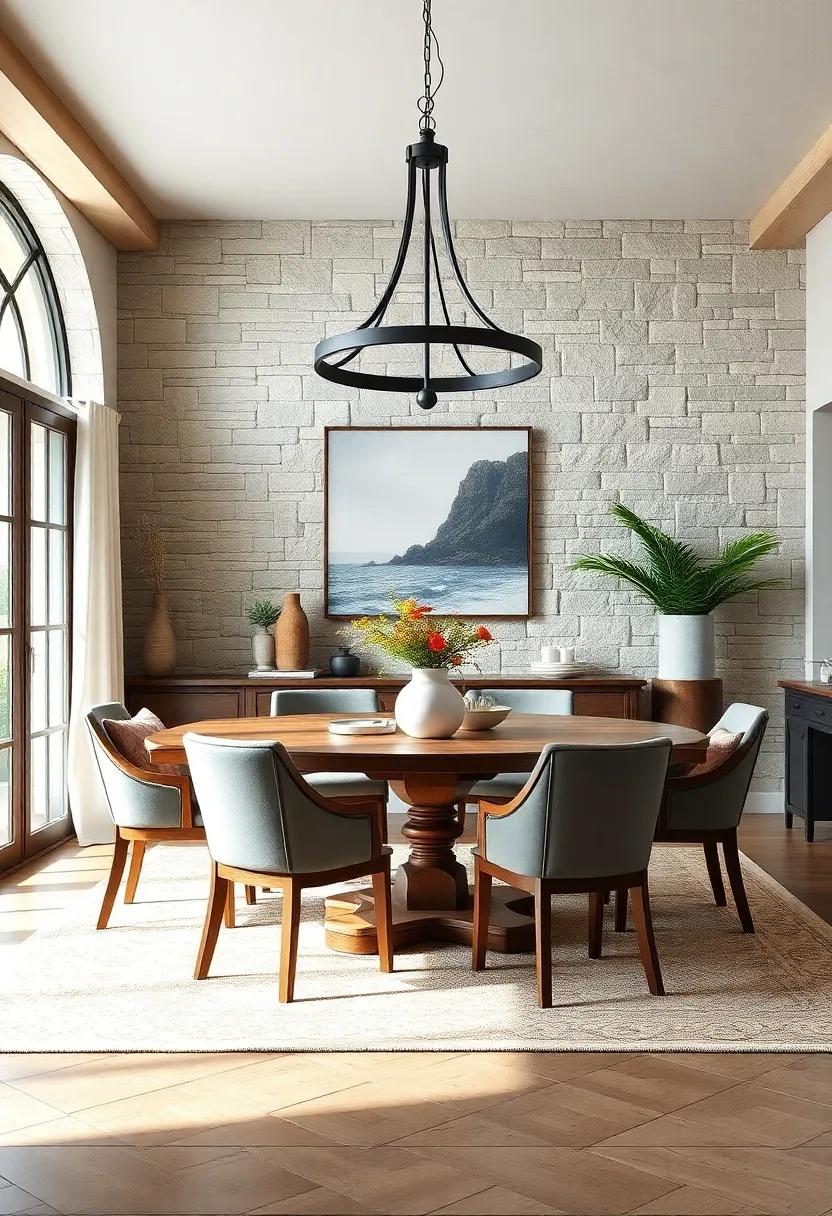 Hang a Farmhouse Chandelier: A statement chandelier made of wrought⁣ iron or distressed wood can elevate the style ‌of your dining room