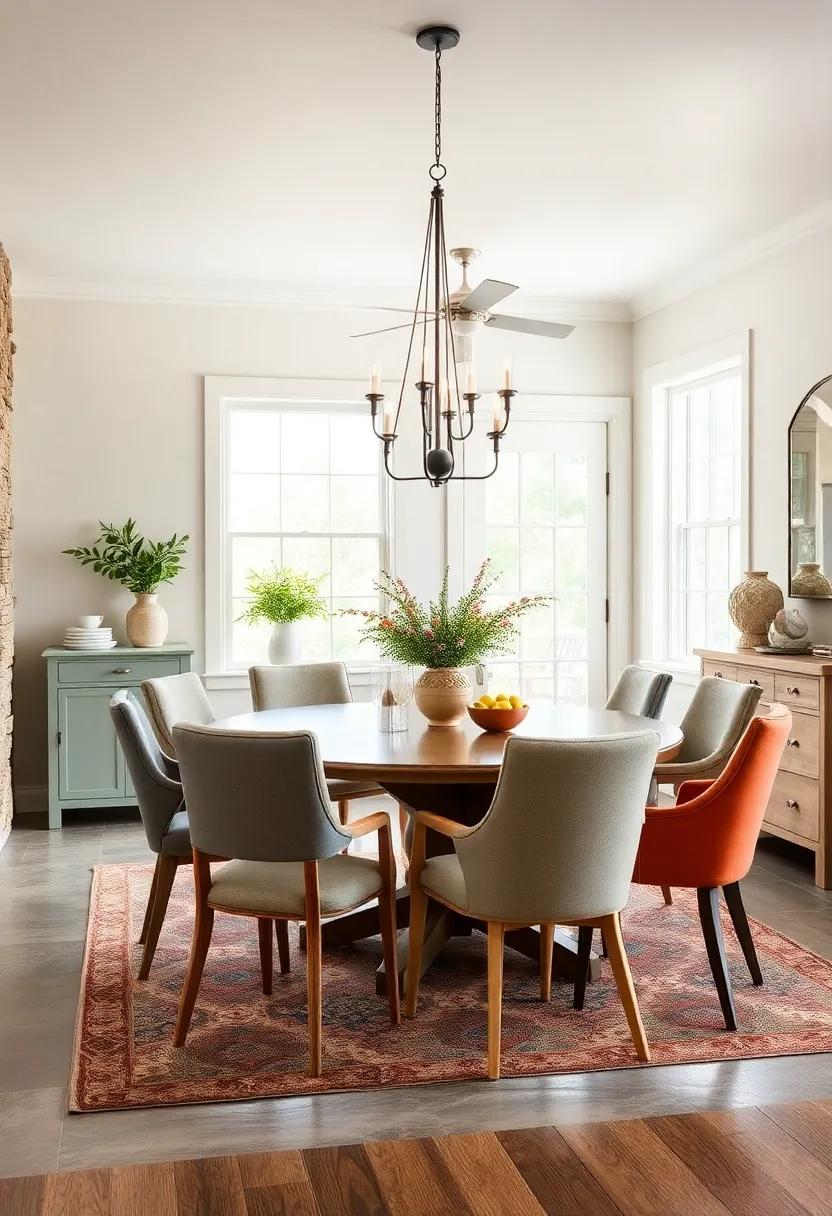Opt‌ for Mismatched Chairs:‌ Mixing different chair styles and colors‍ can add character and charm while⁢ keeping‌ the vibe casual and welcoming