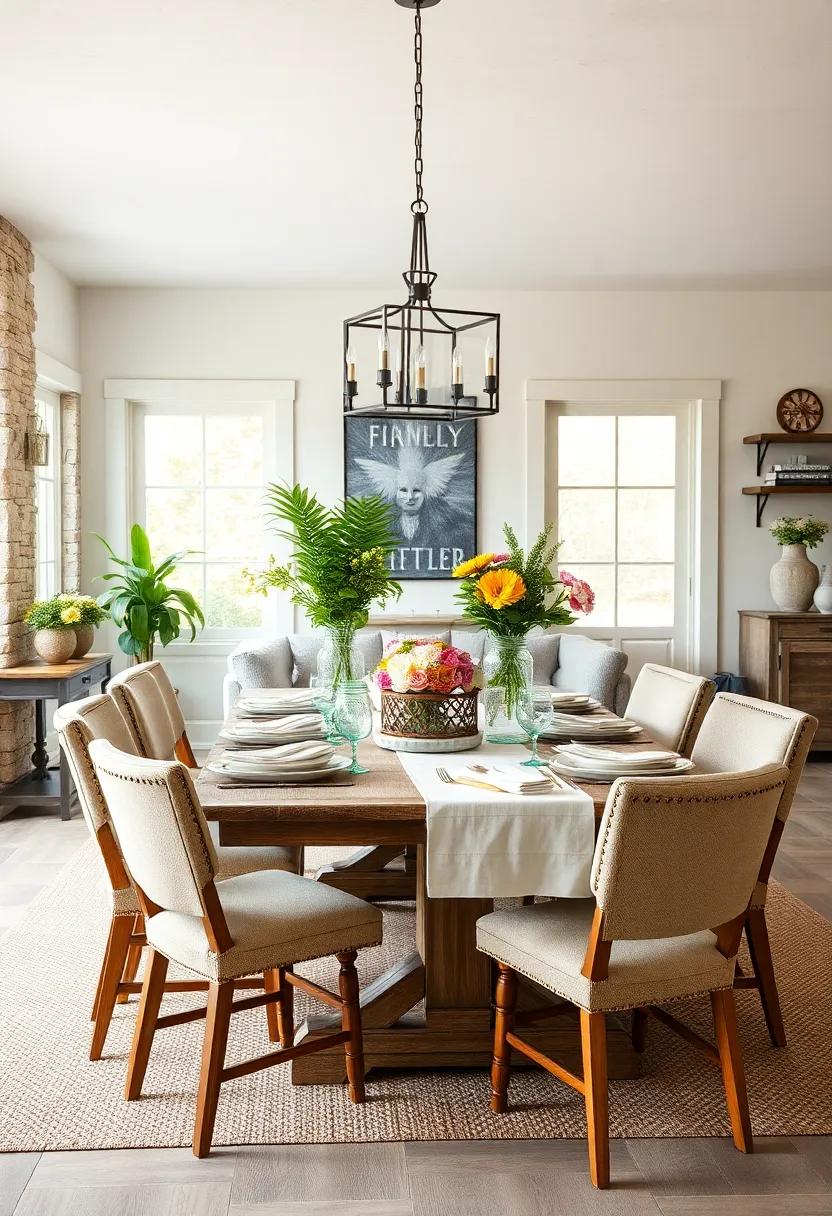 Use⁢ Mason Jars for centerpieces: Fill mason⁣ jars with⁢ seasonal flowers or candles for⁢ a simple⁢ yet charming table centerpiece