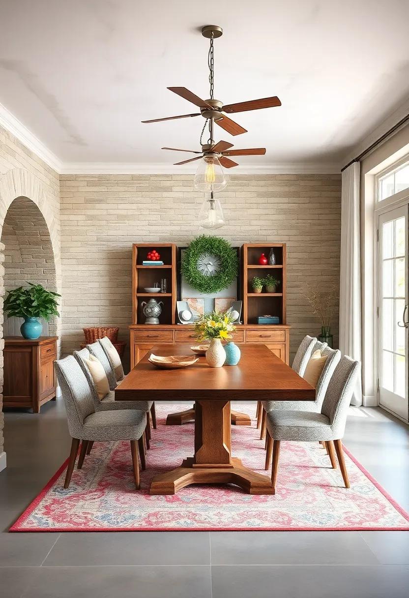 Use Rustic Lighting Fixtures: Choose mismatched light fixtures in a rustic finish to add character ​and enhance the​ farm-inspired feel