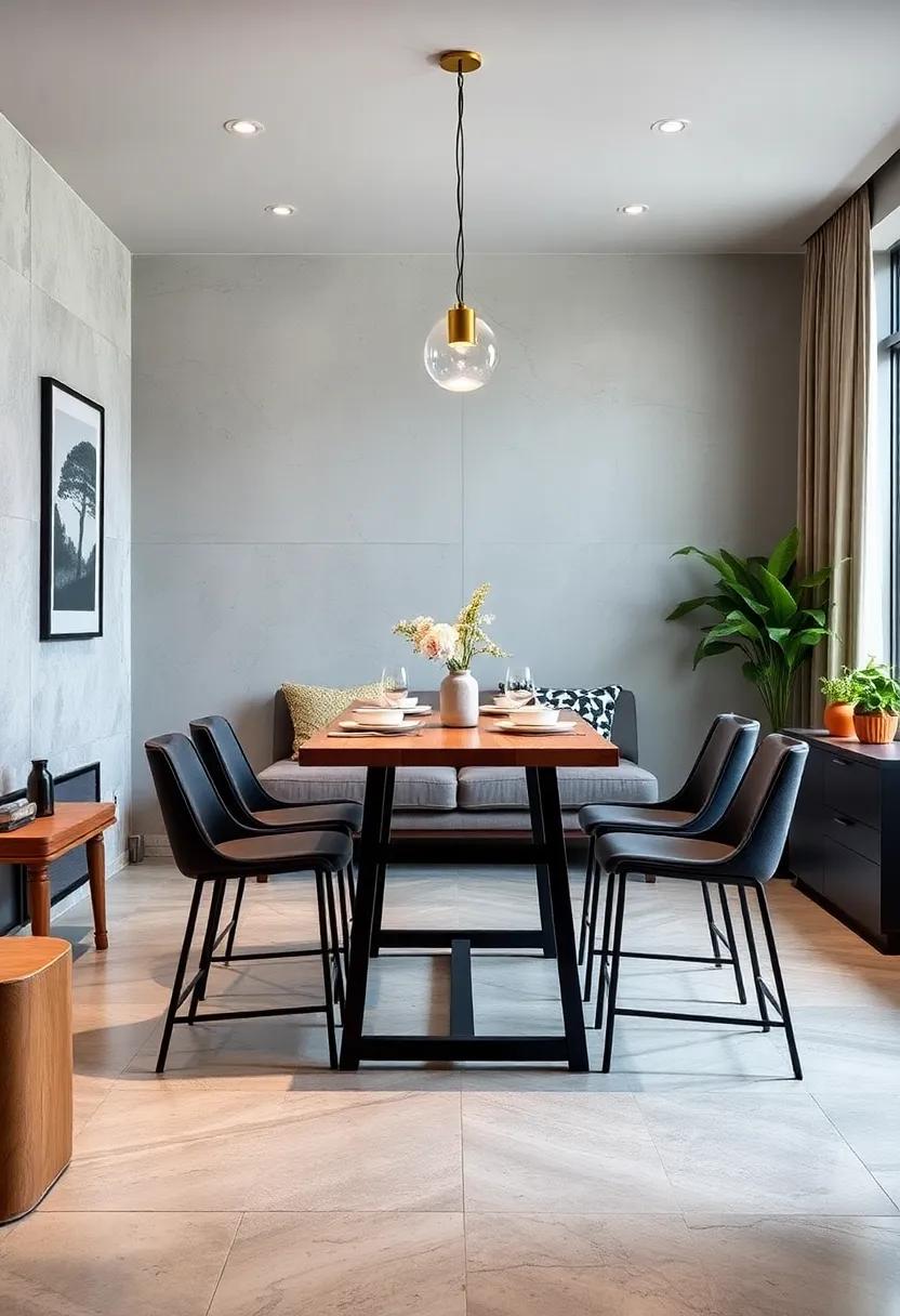 The Bar-Height Table: Ideal for small ⁤spaces, this tall foldable table provides a unique ‌twist, making meals feel special and casual at once