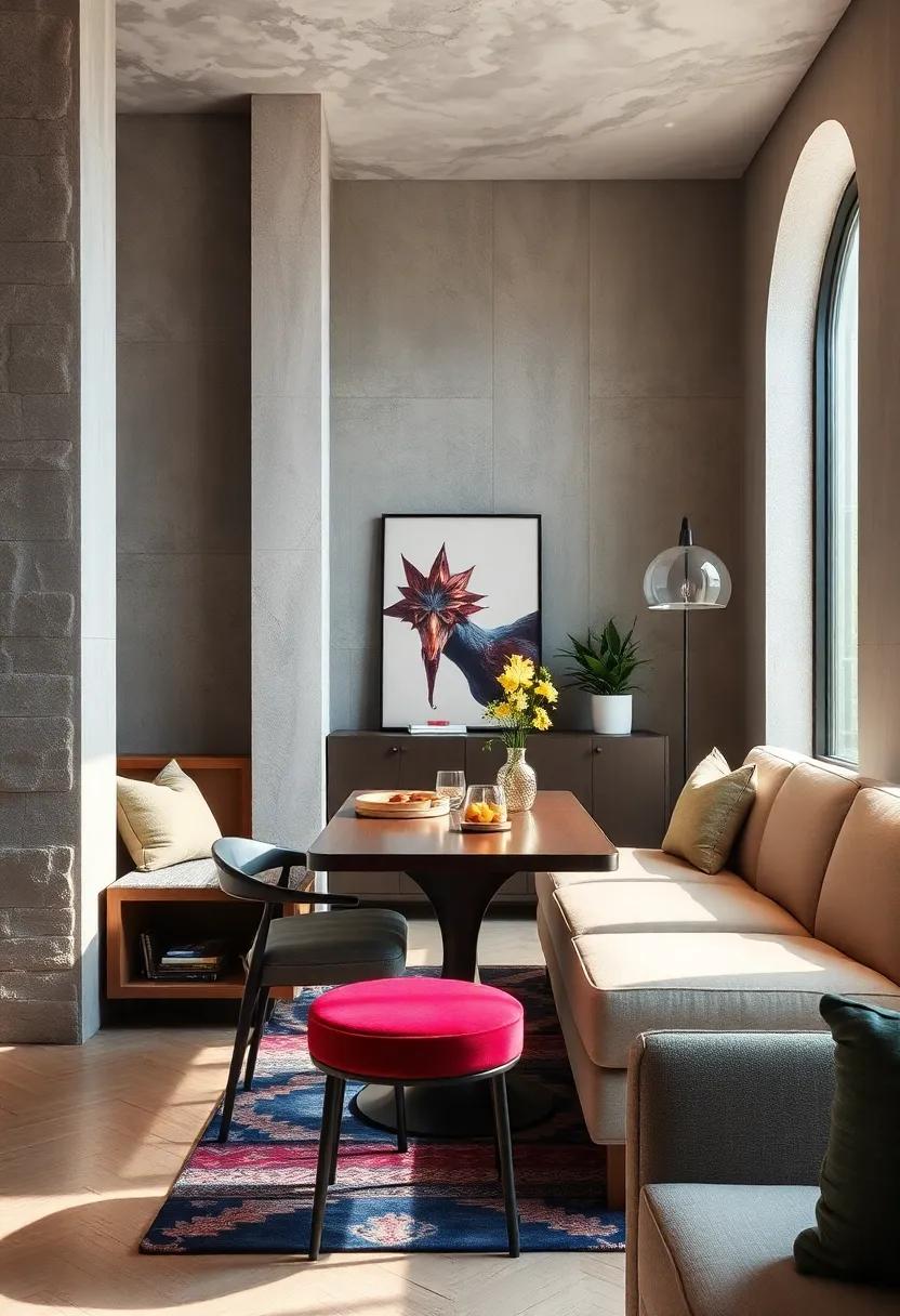 The Sleek Console Table: When not in⁤ use,⁢ this slim table resembles a console, making it a stylish piece of décor that doubles as dining⁢ space