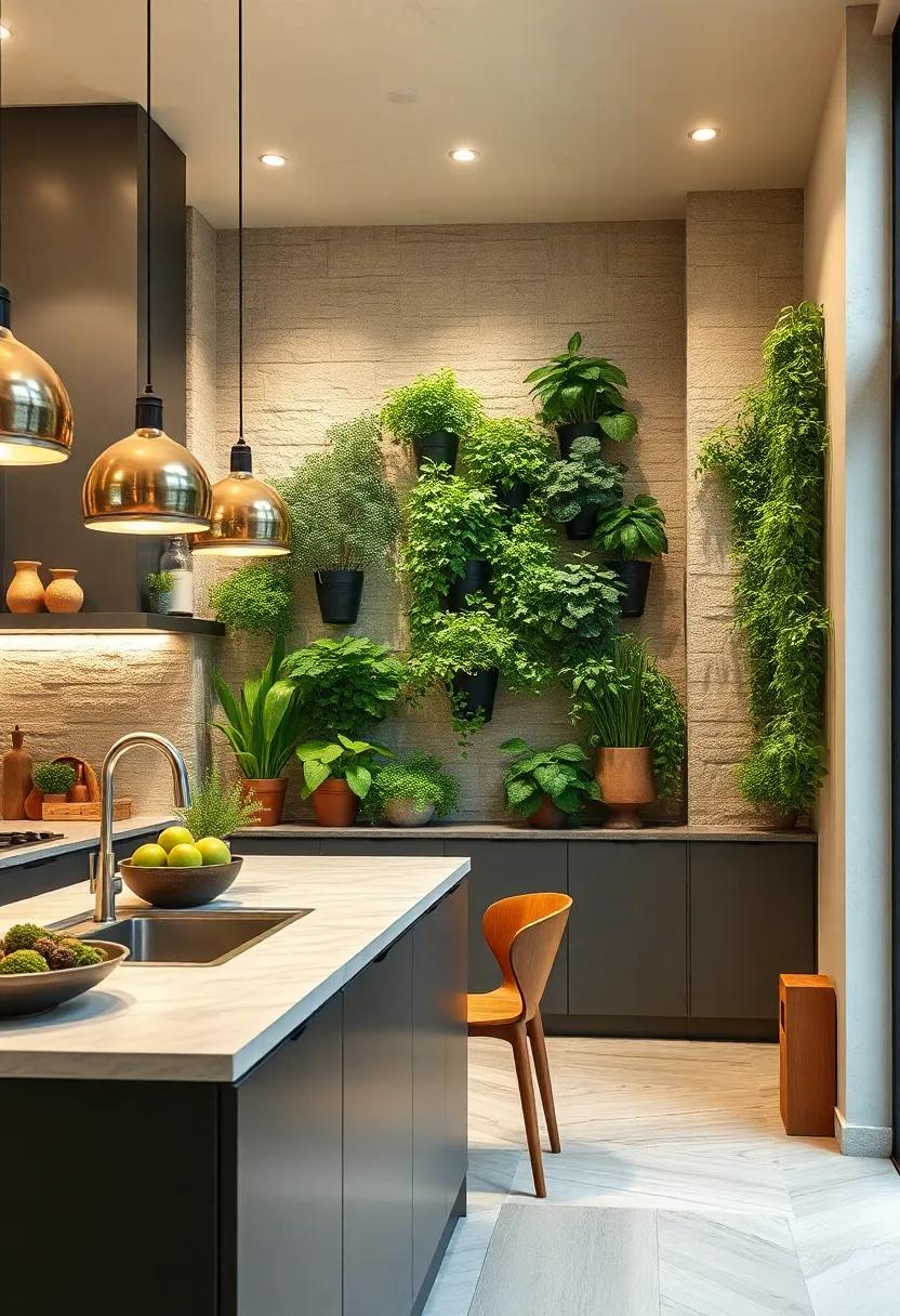 Gourmet Garden: See how vertical ⁣gardens and herb planters seamlessly integrate into kitchen designs, providing fresh ingredients right at your fingertips while emphasizing ⁢a green lifestyle