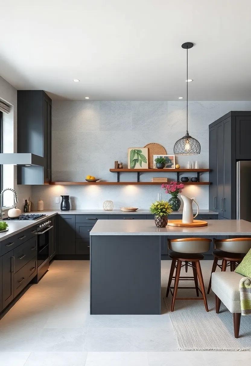 Elegant Charcoal ⁤Gray: Perfect for modern aesthetics, charcoal gray ⁤cabinets exude a contemporary charm while remaining versatile