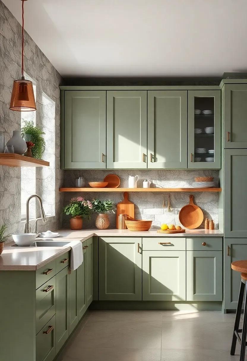 Soft Sage Green: This muted ‍green brings a sense of calm and tranquility, perfect for a⁤ serene cooking ⁢environment