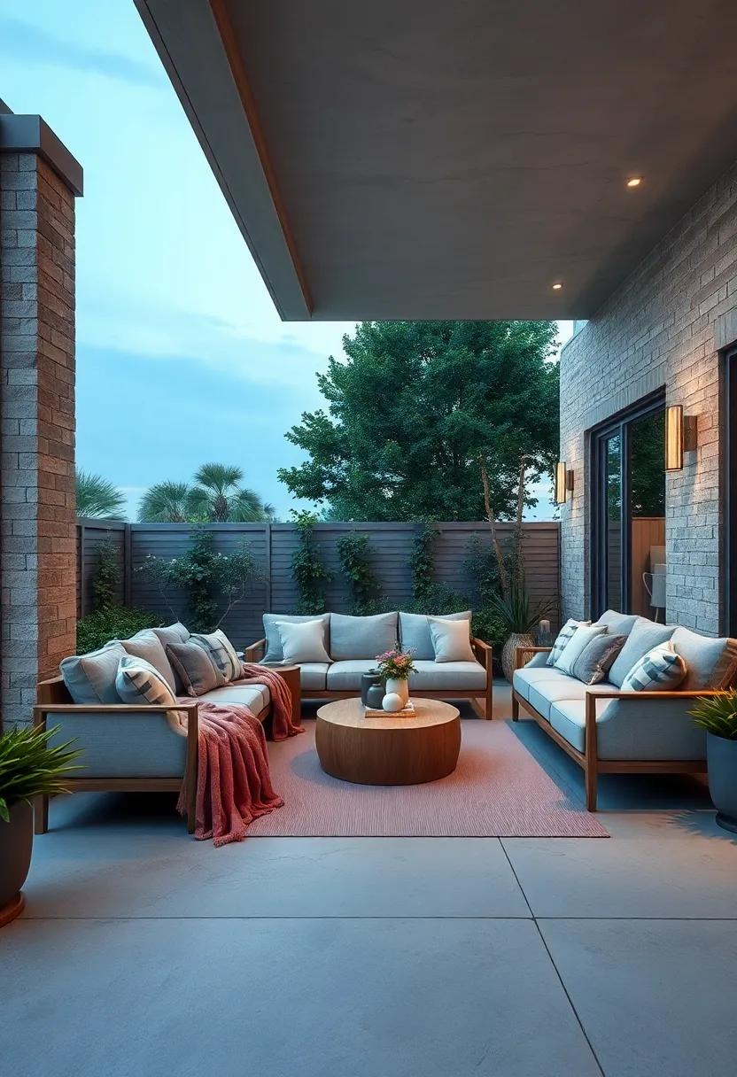 Scandinavian Serenity: Emphasize light woods and soft grey fabrics in your sectional design, paired with minimalist decor to achieve a serene, uncluttered look