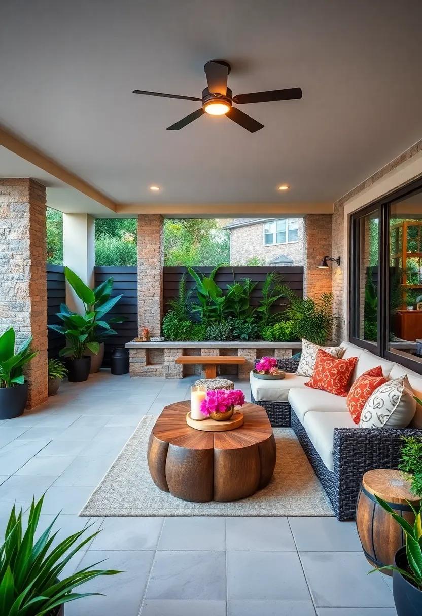 Wildlife-Friendly Space: Incorporate a sectional designed to blend seamlessly into a natural setting, including birdhouses and butterfly gardens to attract local wildlife