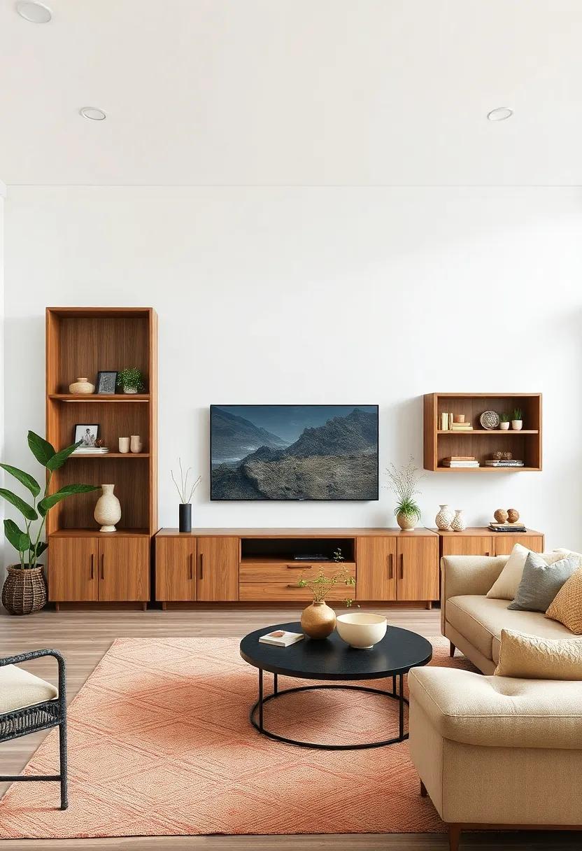 Nature-inspired Designs: Opt for a wall unit that incorporates natural elements,⁣ such as rattan or reclaimed wood, bringing ​the tranquility of the outdoors into your living space