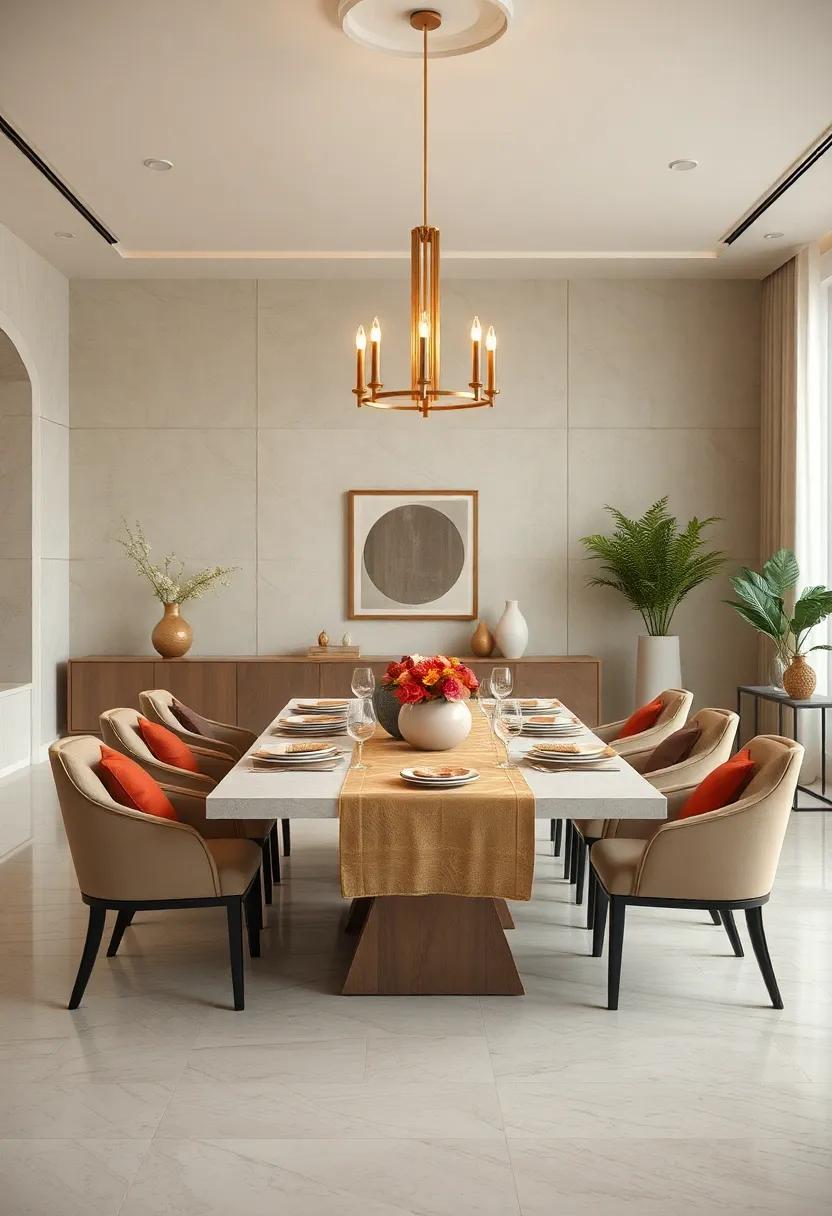 Use table runners in rich textures like silk or⁤ jacquard to introduce subtle opulence to the table setting