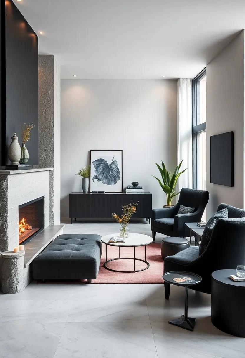 Cozy nooks: ⁤Designate a reading corner with a plush black armchair and a sleek ‌side table⁤ for‍ a⁣ stylish getaway