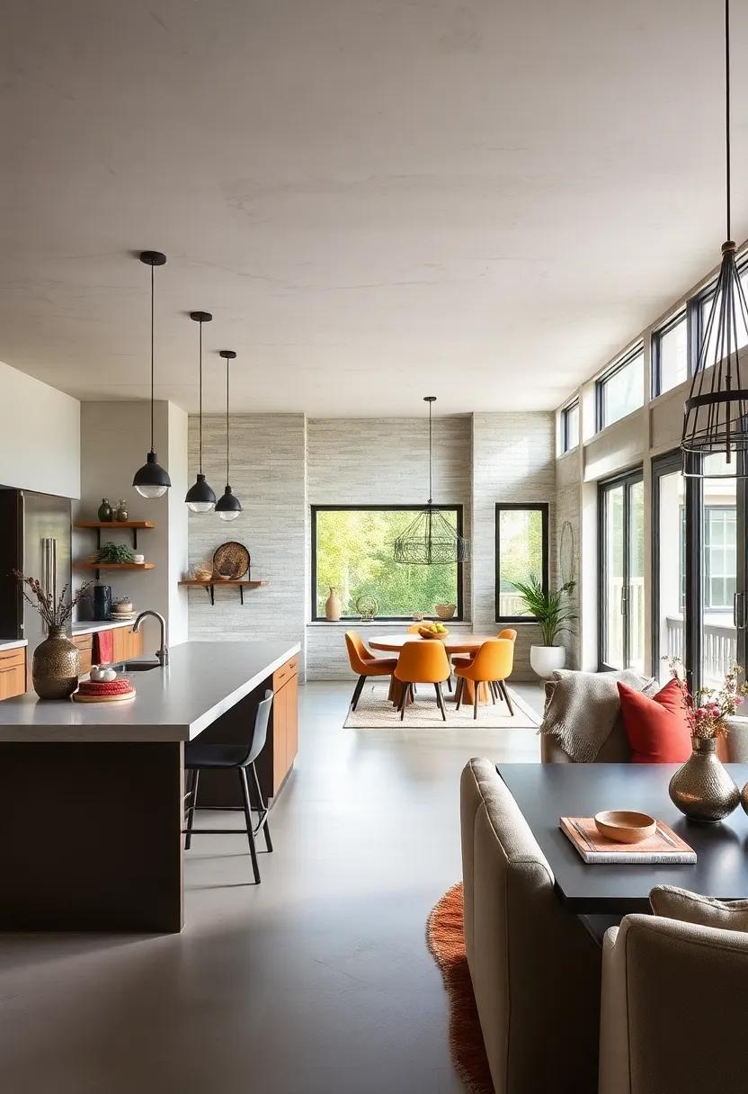 Cozy Nooks: Design a cozy breakfast nook that offers a‍ personal retreat within⁣ your open-concept home, blending comfort with style