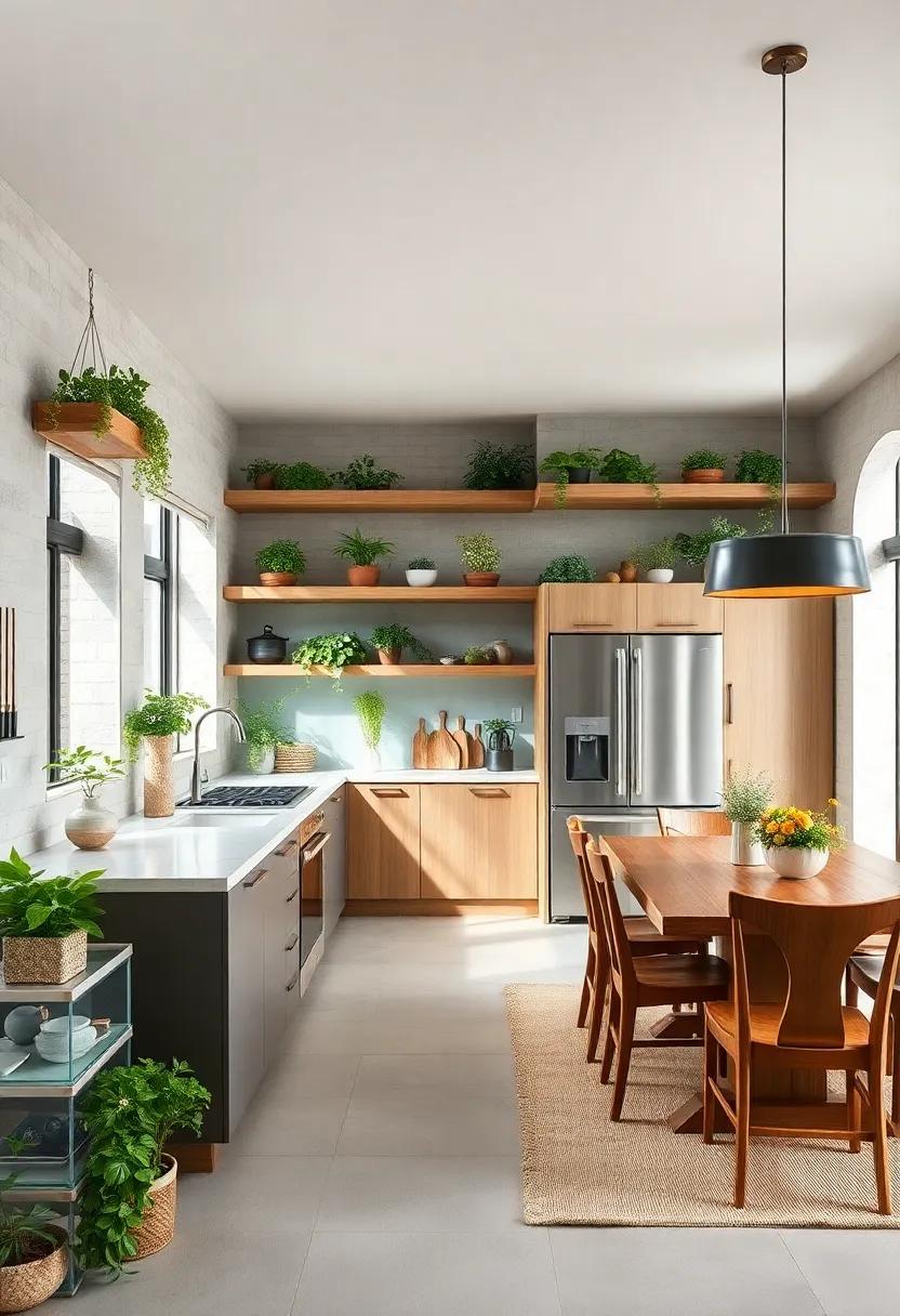 Indoor Herb Gardens: Create ⁤a‍ functional and⁢ beautiful herb ⁢garden right in your kitchen‍ to inspire culinary creativity while‍ bringing‍ life into⁤ your dining area