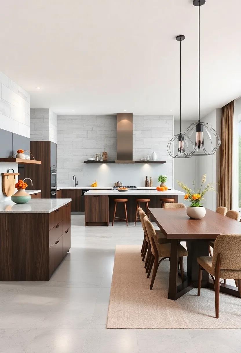 Multi-functional Islands: ⁤Uncover ‍the versatility ⁤of ⁤kitchen islands that double‌ as⁢ dining tables, offering additional work space along with a gathering spot for​ friends and family