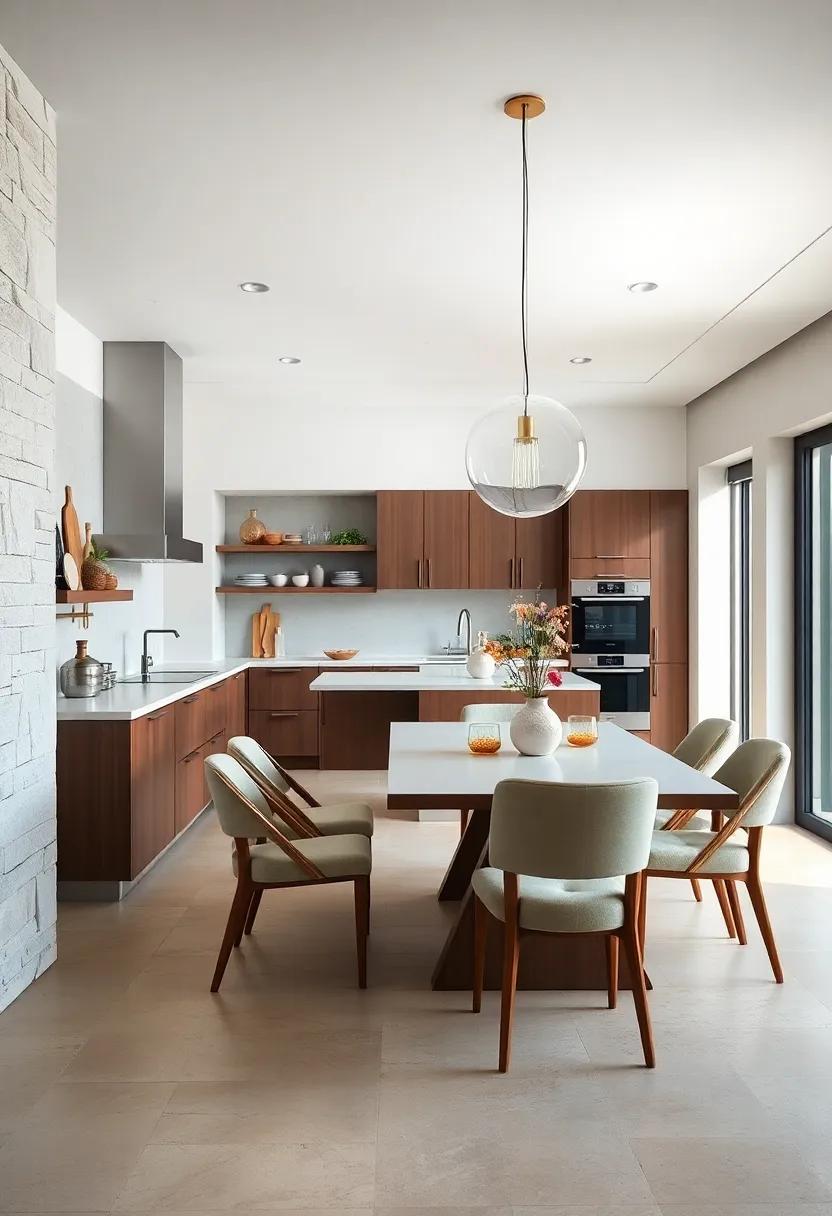 Sleek Appliances: ⁣Discover⁣ how ‍modern,integrated​ appliances⁣ can streamline ⁤your ‍kitchen design,maintaining an uncluttered look that harmonizes with your⁣ dining space