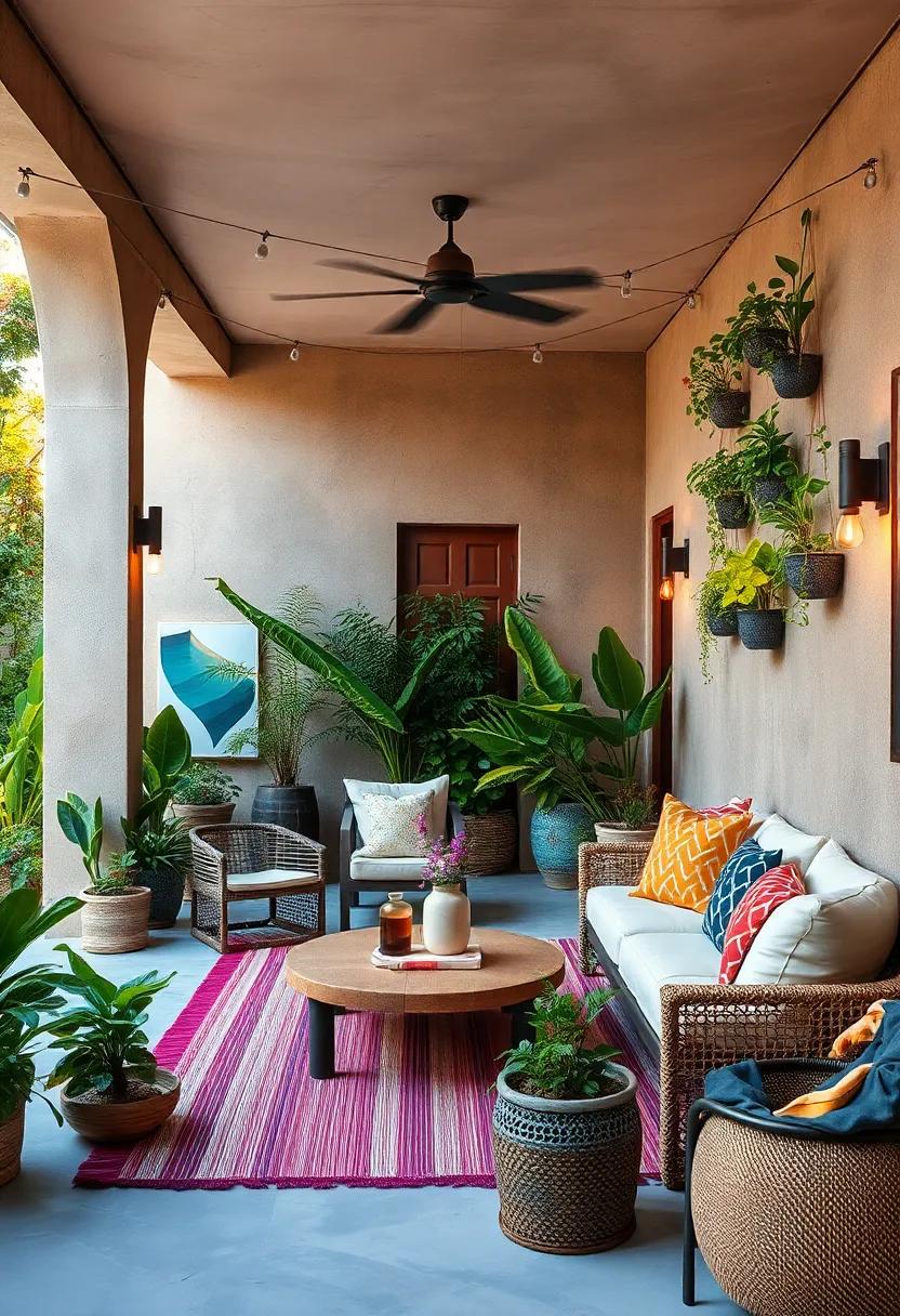 Create Vertical Gardens – ⁤Use vertical planters or wall-mounted pots to maximize greenery while⁢ saving space