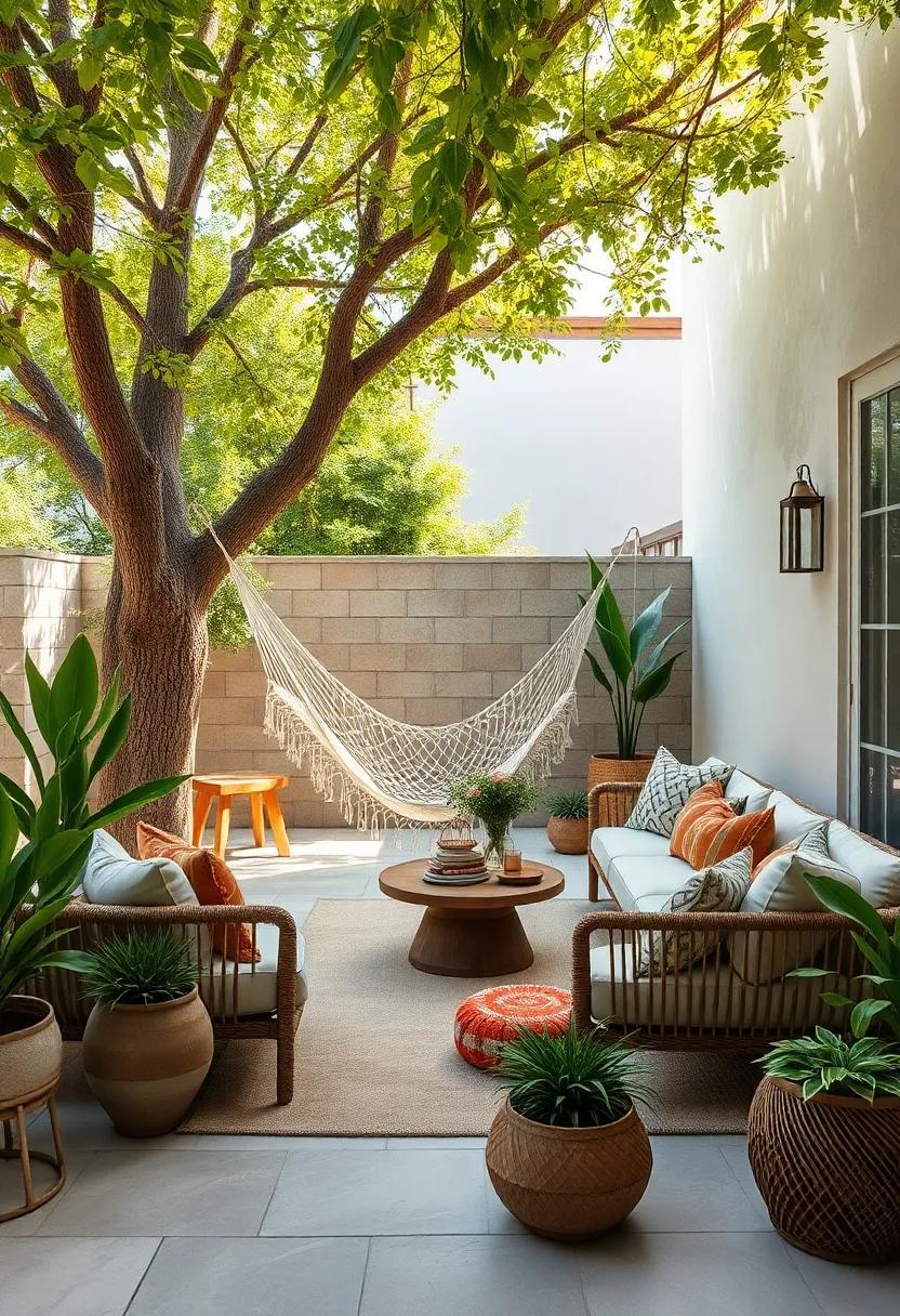 Include a Hammock – Suspend a ​hammock between two ⁢trees⁢ for ‍an effortless reading⁢ nook nestled in nature