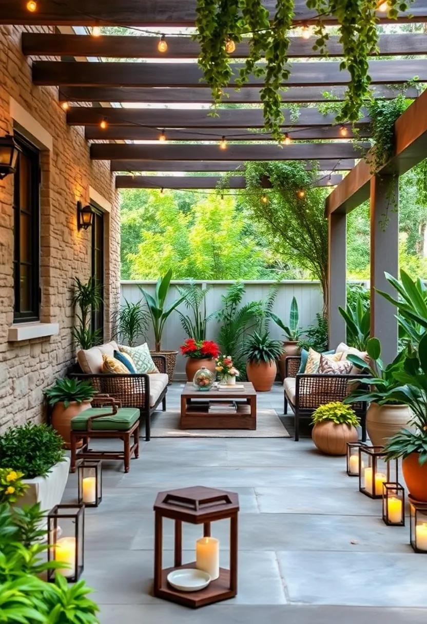 Introduce Dimensional Lighting – Use lanterns or candles of various ​heights to light up the path and evoke a sense of comfort