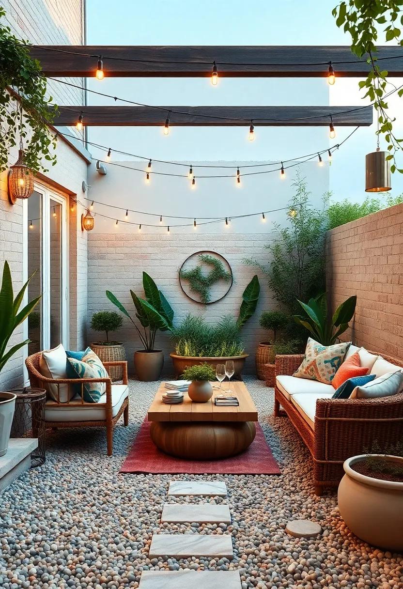 Lay‍ a Gravel Pathway – ‍Create a tactile walkway with smooth gravel stones, leading to a dedicated relaxation area