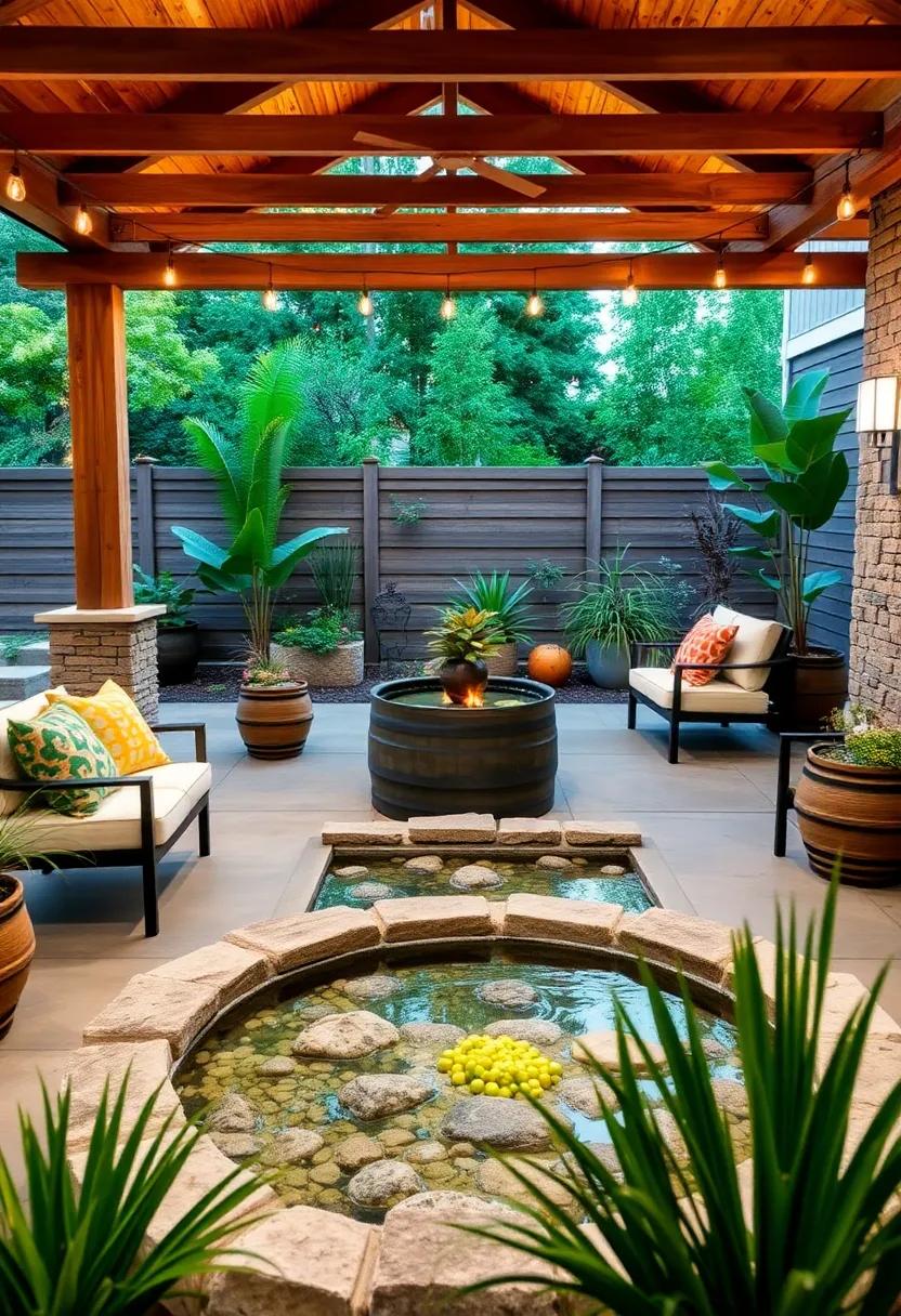 Exploring Decking ​Options: Surround Your‌ barrel Pond with Style
