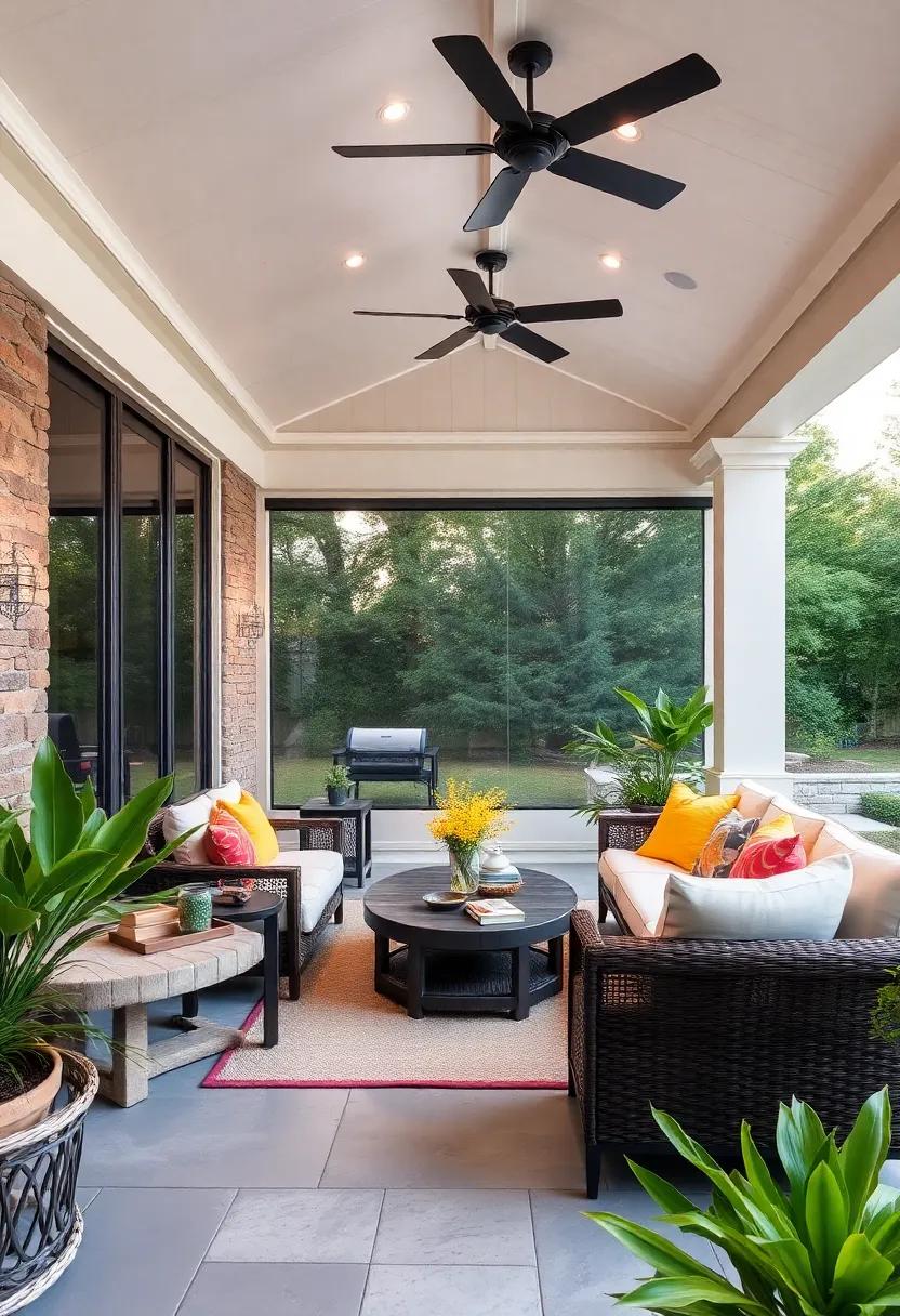 Hidden from View: Enjoy⁢ screens that retract into sleek housings, providing an⁤ unobstructed‍ view when not in use and maintaining ⁤the ⁣aesthetic of your patio