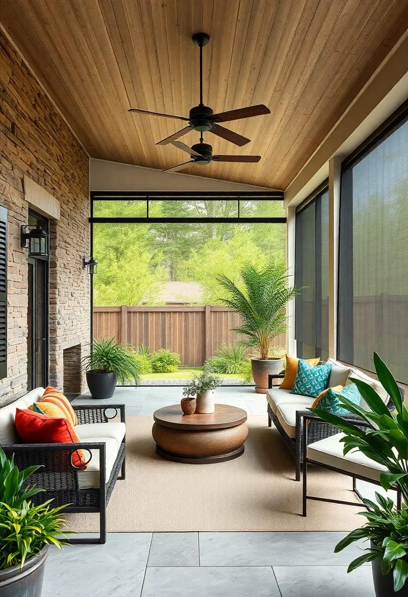 Trendy Outdoor Living Ideas: ⁣Dive into various innovative combinations ‍of furniture and ⁣retractable screens that create an inviting, stylish outdoor ⁤retreat⁤ for entertainment and​ relaxation