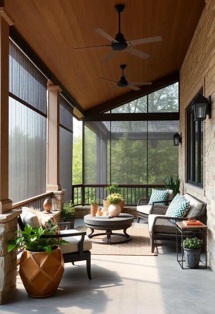 Dual Functionality: Investigate retractable ‍screens that can act as shade providers, helping to keep your porch cool and comfortable while reducing⁤ glare