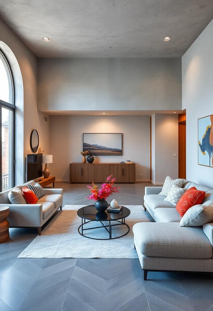 Embrace Minimalism: Select a furniture layout that emphasizes clean lines and uncluttered spaces to enhance ⁣the sense of openness