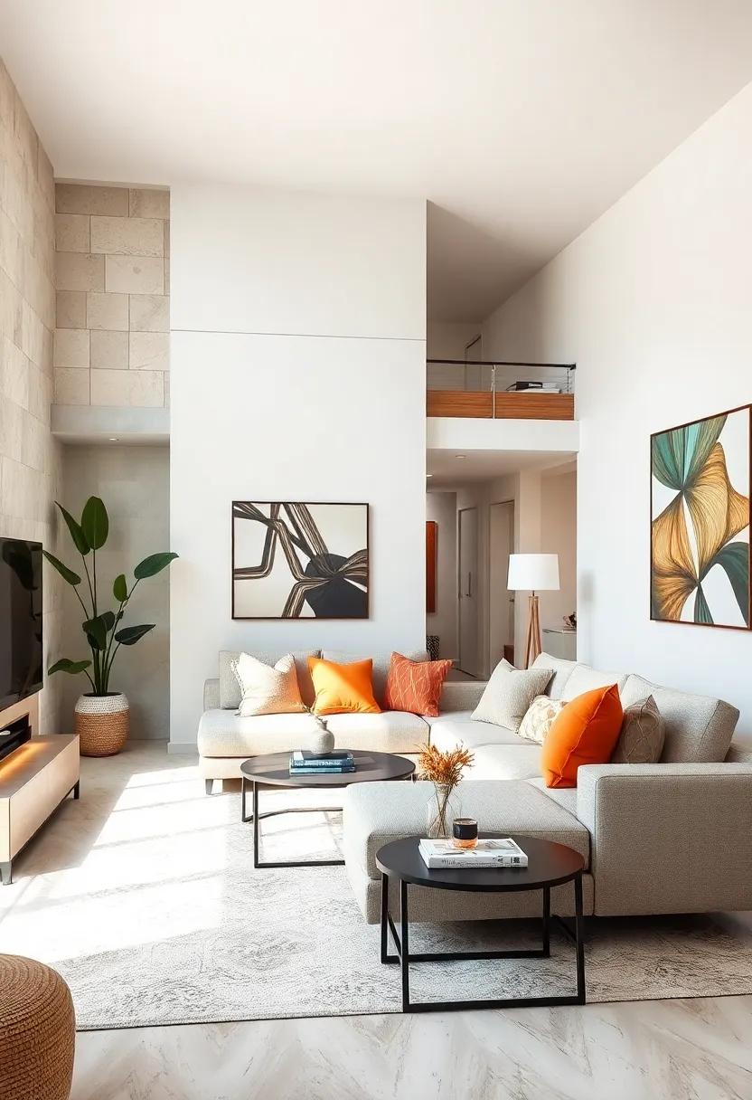 Go for ‍a Low-profile Sofa: Choose⁣ a sleek, low-profile sofa to maintain a sense of openness and allow for better sightlines