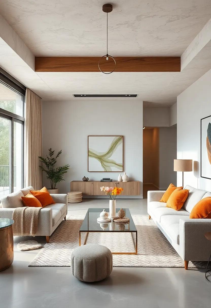 Use Glass Elements: Incorporate glass furniture or decor items to promote lightness and maintain an ⁣open feel