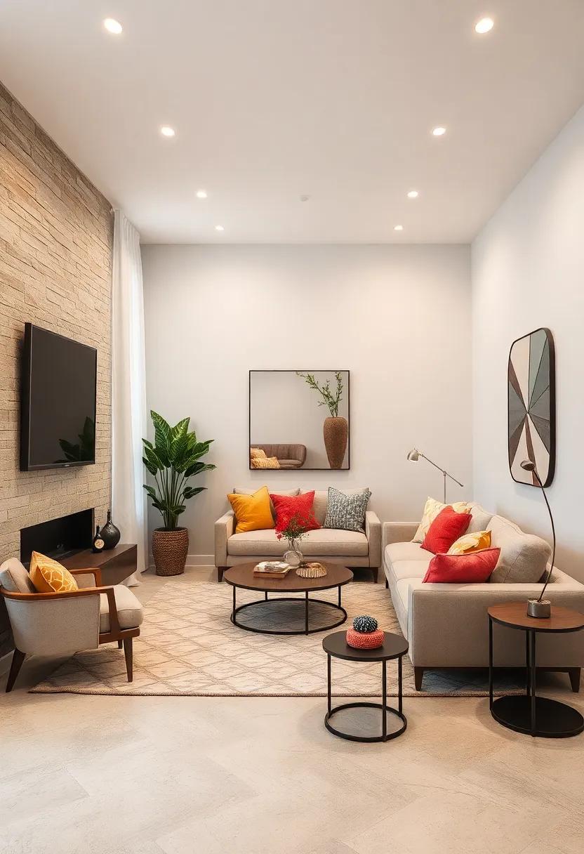 Use ⁤Mirrors Wisely: Strategically place mirrors to ⁣reflect light and​ give the illusion​ of a larger space while adding elegance