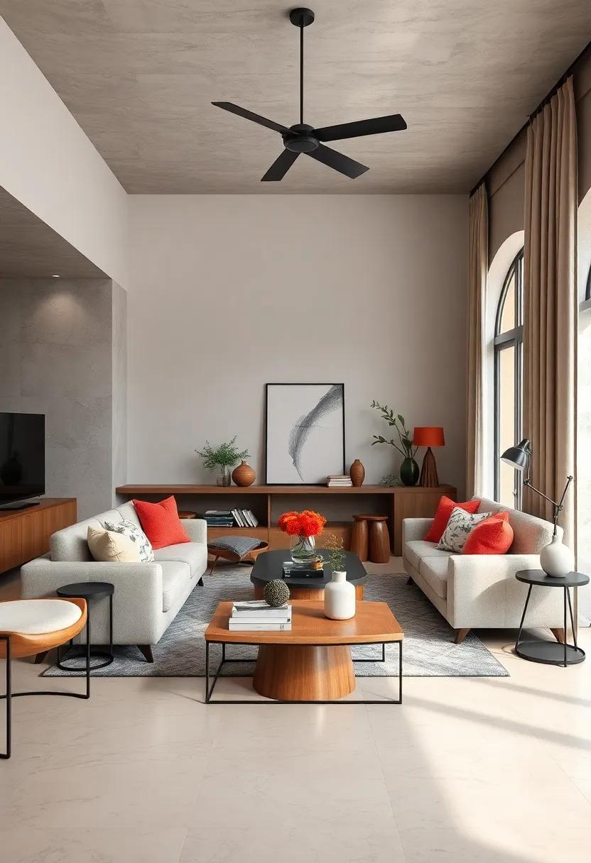 Opt for a Neutral Palette:‍ Use soft, neutral colors on walls ⁤and larger furniture pieces to create a calming‍ and airy atmosphere