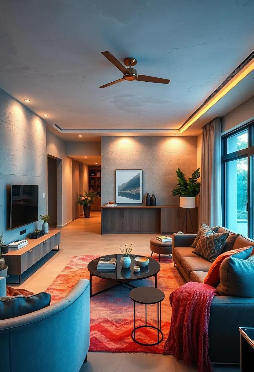 Layer Lighting: Mix ambient, task, and⁤ accent lighting for a balanced, inviting atmosphere that adapts to different⁣ moods