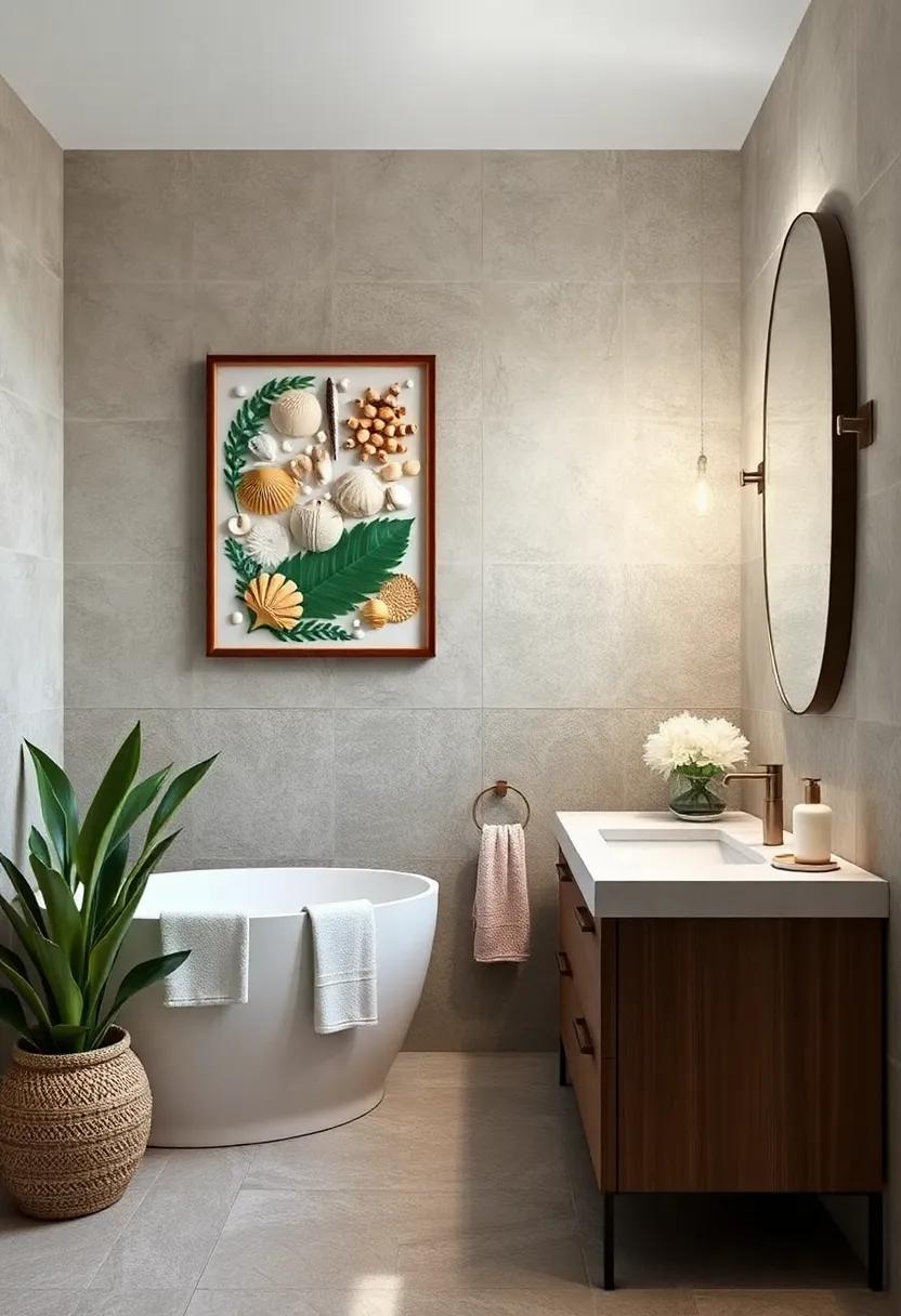 Framed Seashell Art: Showcase the beauty of the beach⁢ by framing​ an assortment‍ of seashells⁢ or beach finds, creating a stunning visual display that⁢ evokes coastal vibes