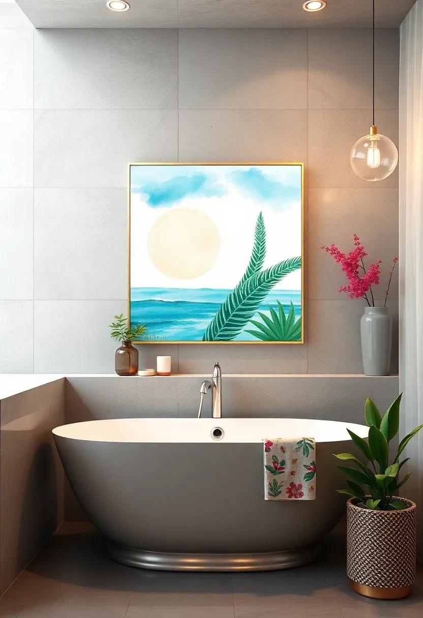 Watercolor coastal Scenes:⁤ Add a ⁢calming touch with watercolor paintings of coastal ​scenes, providing a soothing backdrop to your⁤ daily routines
