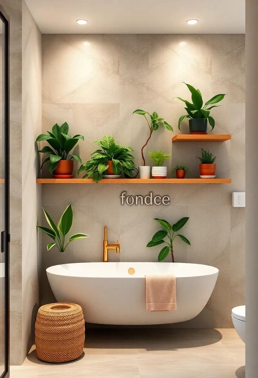 Potted Plant Shelving:‍ Install floating shelves adorned⁤ with potted plants, bringing alive the airiness of a tropical garden while ensuring easy maintenance