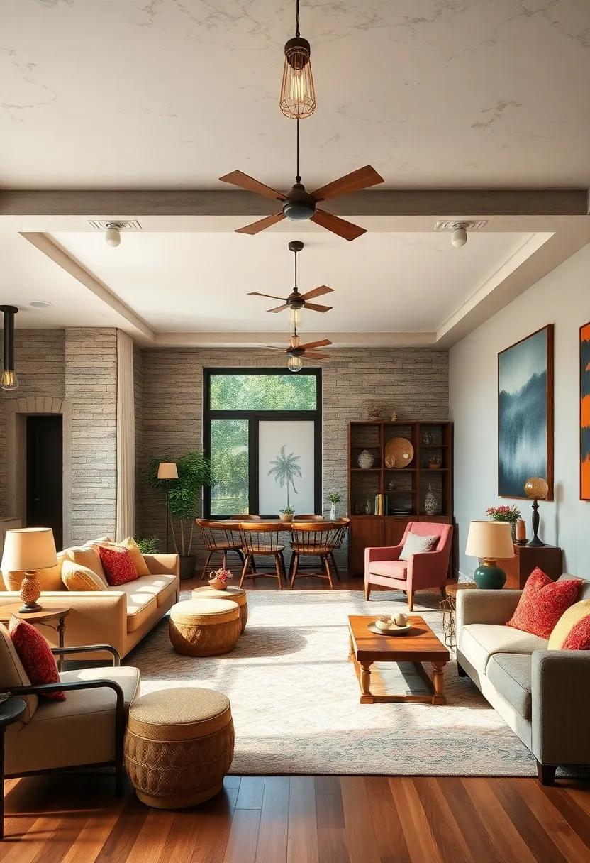 Add Vintage Lighting Fixtures: Hanging pendant lights, ornate chandeliers, and ‍quirky ⁢table lamps from the past can infuse character and charm into any‍ room