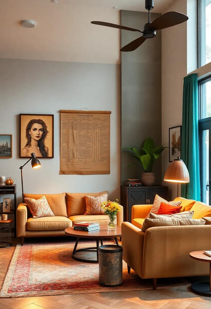 Choose Quirky Art Lamps: Unique sculptural lamps ‌can act ⁤as functional art ‍pieces,⁤ bringing an ​unexpected twist to both ⁢lighting and‌ design