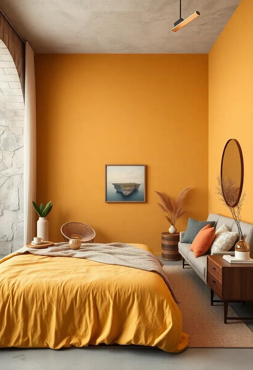 Muted​ Mustard:⁢ A sunny yet ‍subdued shade ⁢that adds‌ a⁤ cheerful vibe while maintaining an inviting warmth