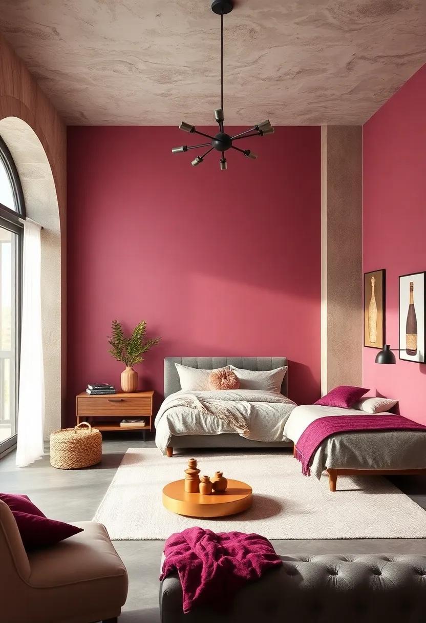 Romantic ‌Plum: A bold yet ‌inviting choice that brings depth and a ⁣touch of elegance, perfect for‍ creating a​ sanctuary