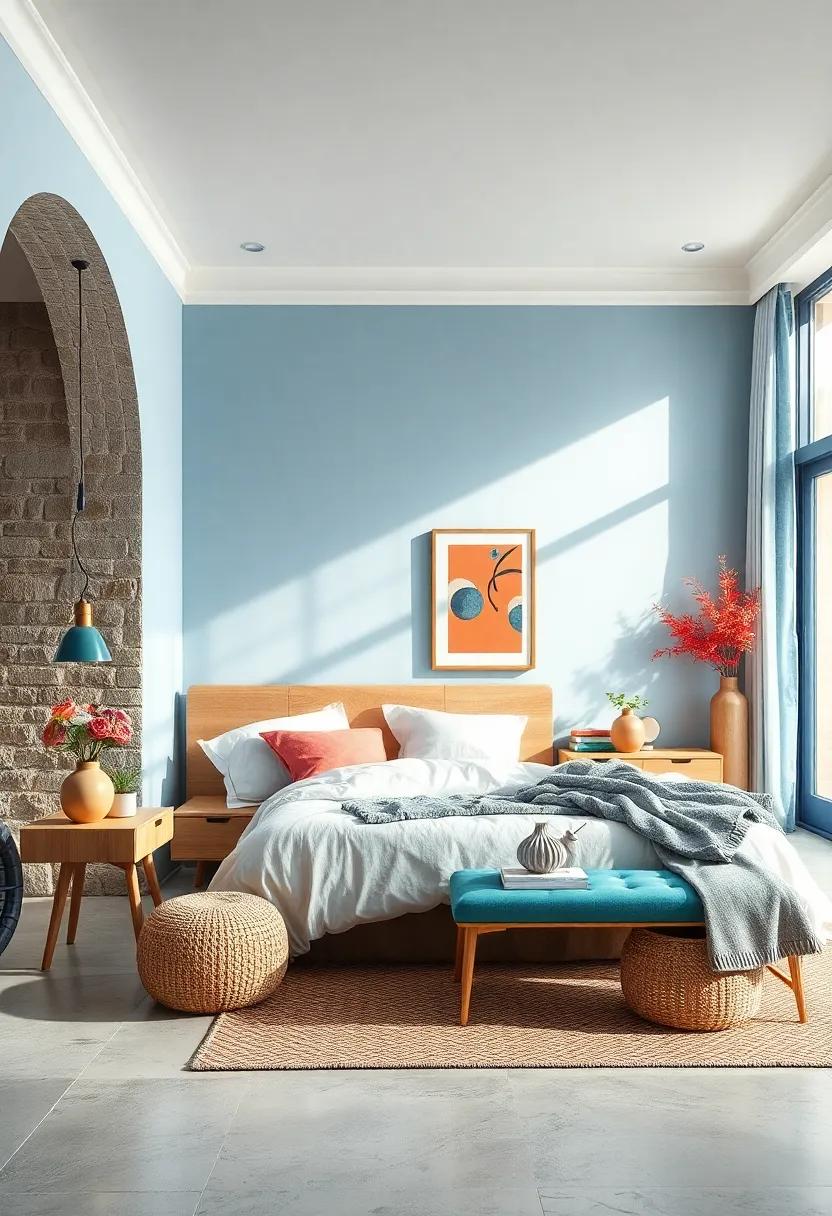 Soft Blue: Evoking the ‍peacefulness ⁢of a clear sky, soft ⁤blue adds a refreshing touch while maintaining⁣ a cozy⁢ atmosphere