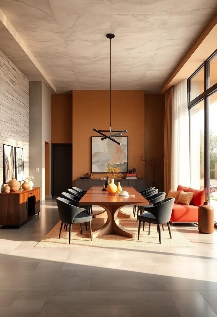 27-inviting-warm-toned-dining-rooms-that-redefine-comfort-and-style.jpg 27 Inviting Warm-Toned Dining Rooms That Redefine Comfort and Style