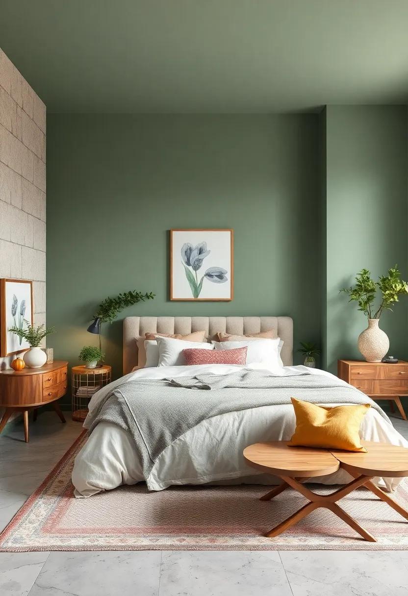 Soft Sage Green: ⁢Embrace nature indoors with‍ this calming ⁣hue that brings a breath of fresh air ⁢into‍ your sanctuary